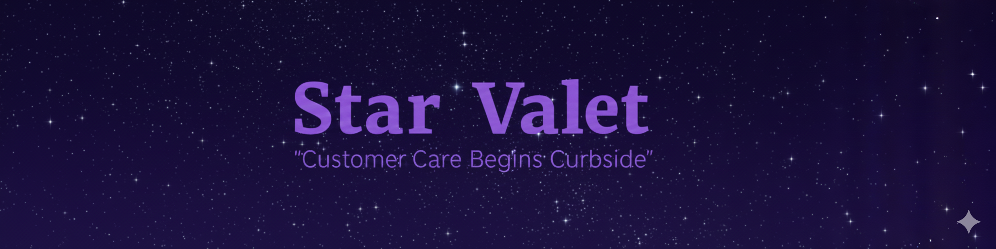 Star Valet banner